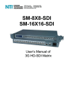 SM-nXm-SDI - Network Technologies