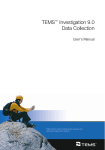 TEMS Investigation 9 Data Collection User`s Manual