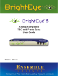 BrightEye 5 Manual 5.1