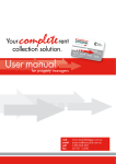 User manual - Advantage Card