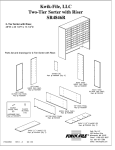 Kwik-File, LLC Two-Tier Sorter with Riser SR4846R