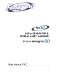 SD3D User Manual - Elation Professional