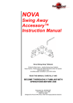 NOVA Swing Away Accessory™ Instruction Manual