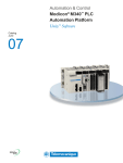 Automation & Control Modicon® M340™ PLC Automation Platform