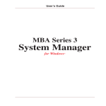 System Manager