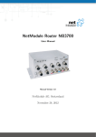 NetModule Router NB3700 - S