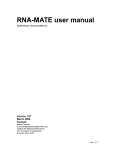RNA-MATE user manual - Expression Genomics Laboratory