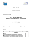 D3.1 User requirements report with observations of