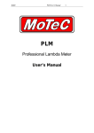 PLM Manual for pdf
