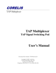 TAP Multiplexer User`s Manual Revision B