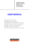 USER MANUAL - IMPROMAT KLIMA