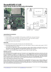 RouterBOARD 411AR Quick Setup Guide and Warranty Information