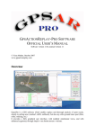 GPSACTIONREPLAY-PRO SOFTWARE OFFICIAL USER`S MANUAL