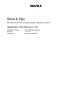 Store&Play User Manual v1.55