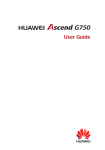 Huawei Honor 3X Manual