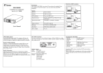 Manual FANTEC MR