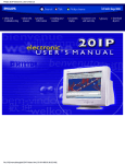 Philips 201P Electronic User`s Manual