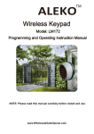 Wireless Keypad