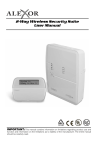 2-Way Wireless Security Suite User Manual