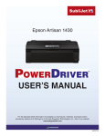 PowerDriver IQ User`s Manual