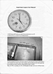 Wall Clock Camera User Manual