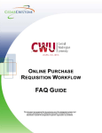 online purchase requisition workflow faq guide