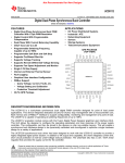 Digital Dual-Phase Synchronous Buck Controller