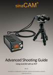 sinaCAM Advanced Shooting Guide Rev 1.2
