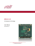 BRG2110 - User`s Manual - RTD Embedded Technologies, Inc.