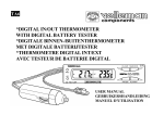 *DIGITAL IN/OUT THERMOMETER WITH DIGITAL