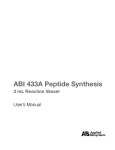 ABI 433A Peptide Synthesis