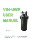 VR4-UWM Hardware Manual