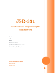JSR-331 User Manual