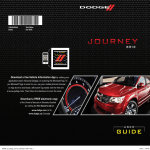 2012 Dodge Journey User`s Guide
