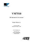 VM7510 - VTI Instruments
