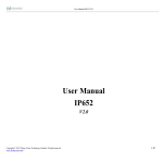 User Manual IP652 - VoIP