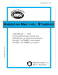 american national standard - American Society of Safety Engineers