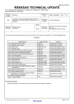 Correction for Incorrect Description Notice RL78/L12 Descriptions in