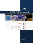 CIDRZ Website Manual