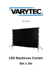 LED Backtruss Curtain 6m x 3m