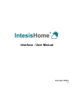 User manual - IntesisHome