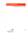 Sierra AirLink GX User Guide