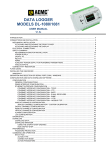 DL-1080 & DL-1081 - User Manual