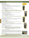 Electrical Test Section