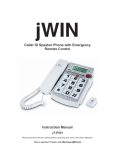Future Call jwin SOS P551 User Manual