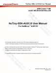 NuTiny-SDK-AU9110 User Manual