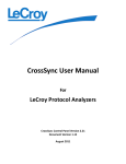 CrossSync User Manual