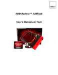 AMD Radeon™ RAMDisk User`s Manual and FAQ