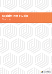 RapidMiner Studio Manual - RapidMiner Documentation