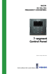 7-segment Control Panel
